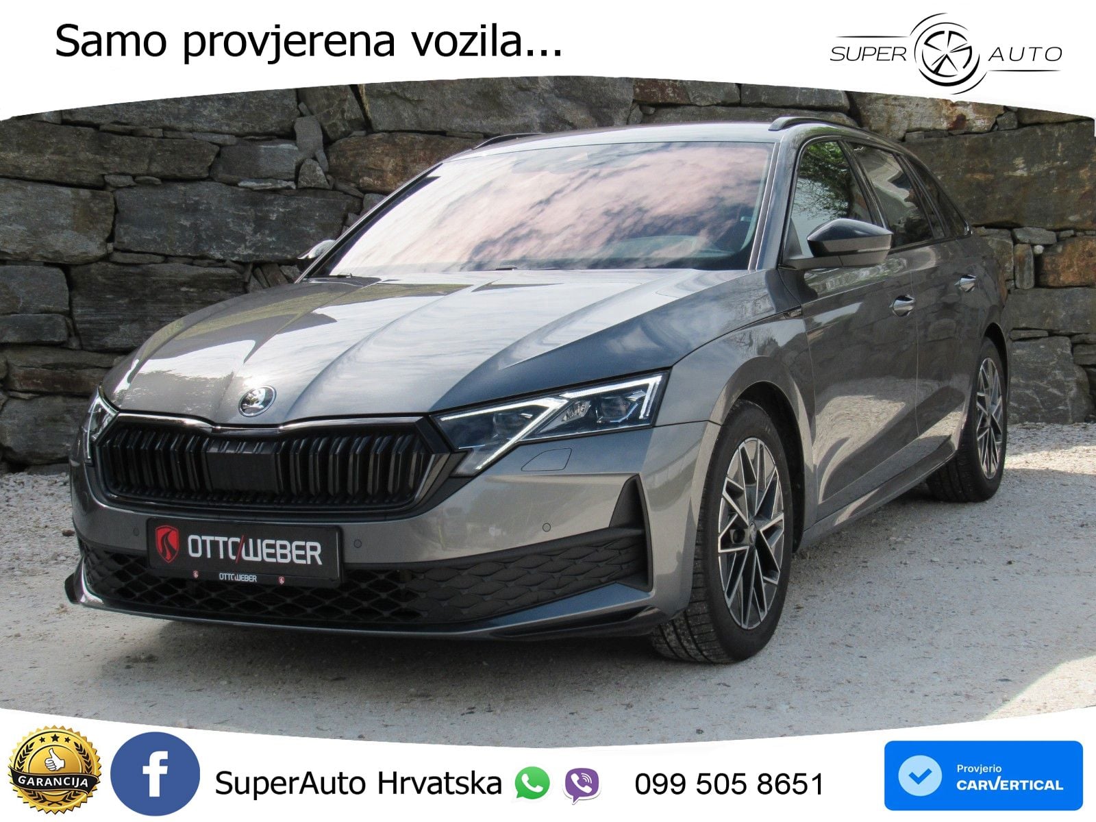Škoda Octavia Combi 2.0 TSI (204 KS) 4x4 DSG SportLine LED+GR SJED+ACC