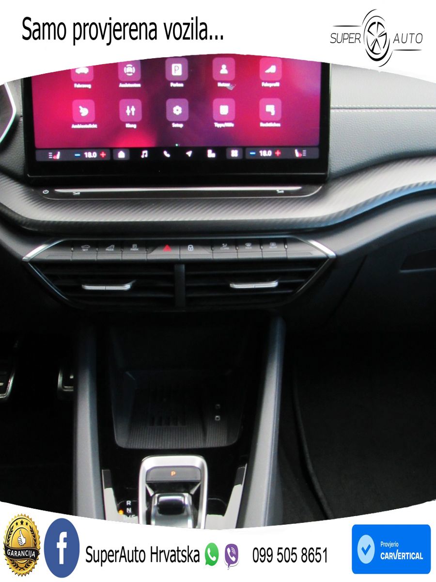 Škoda Octavia Combi 2.0 TSI (204 KS) 4x4 DSG SportLine LED+GR SJED+ACC