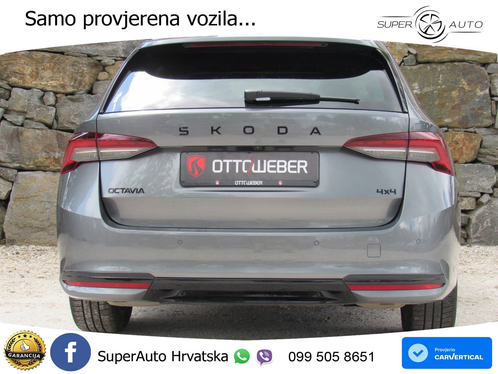 Škoda Octavia Combi 2.0 TSI (204 KS) 4x4 DSG SportLine LED+GR SJED+ACC