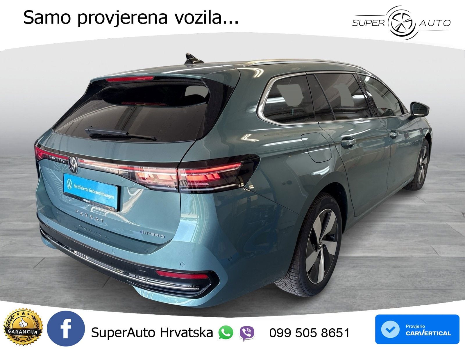 Volkswagen Passat Variant 1.5 TSI (272 KS) eHybrid DSG Elegance LED+GR SJED+ACC