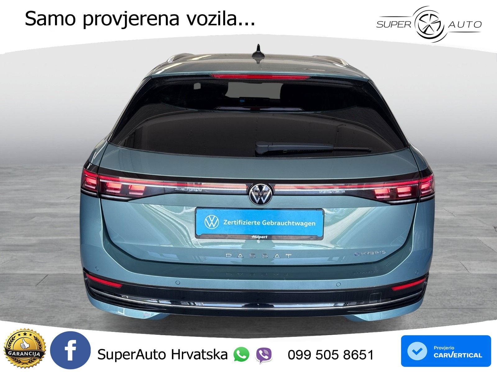 Volkswagen Passat Variant 1.5 TSI (272 KS) eHybrid DSG Elegance LED+GR SJED+ACC