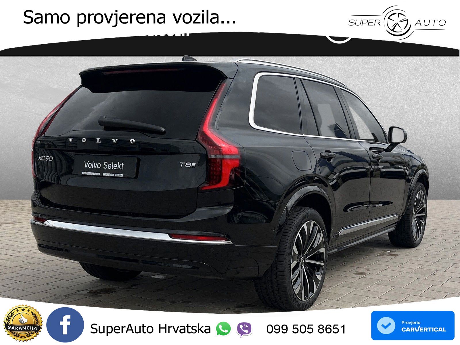 Volvo XC90 2.0 T8 AWD Automatic LED+GR SJED+ACC