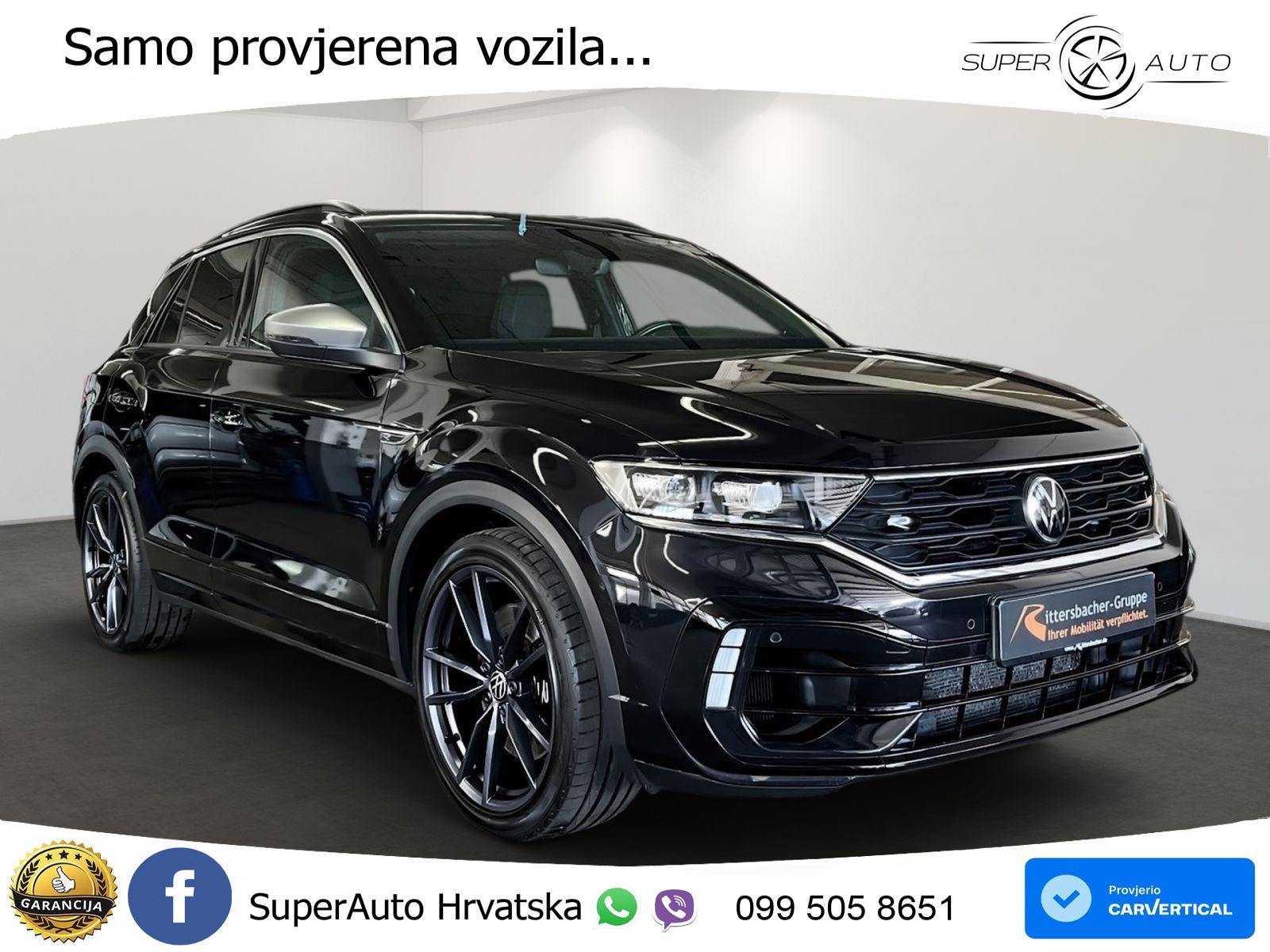 Volkswagen T-Roc I R 2.0 TSI (300 KS) OPF 4M DSG LED+GR SJED+ACC