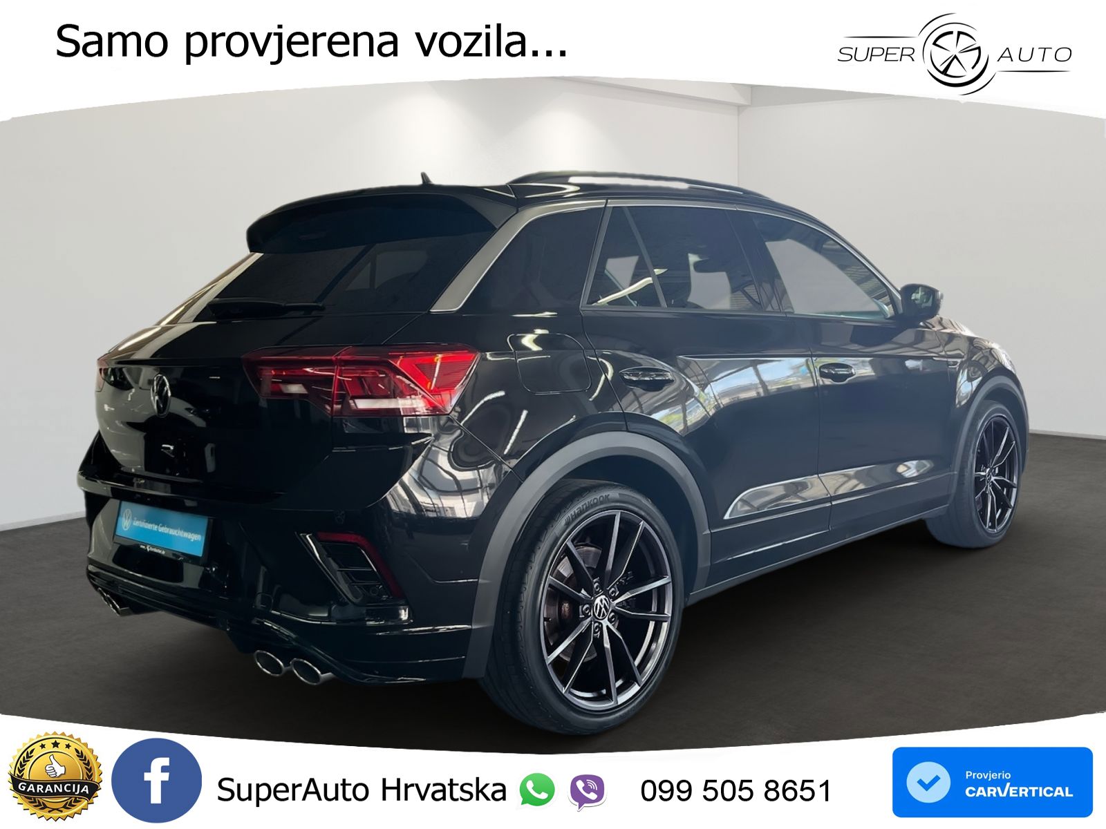 Volkswagen T-Roc I R 2.0 TSI (300 KS) OPF 4M DSG LED+GR SJED+ACC