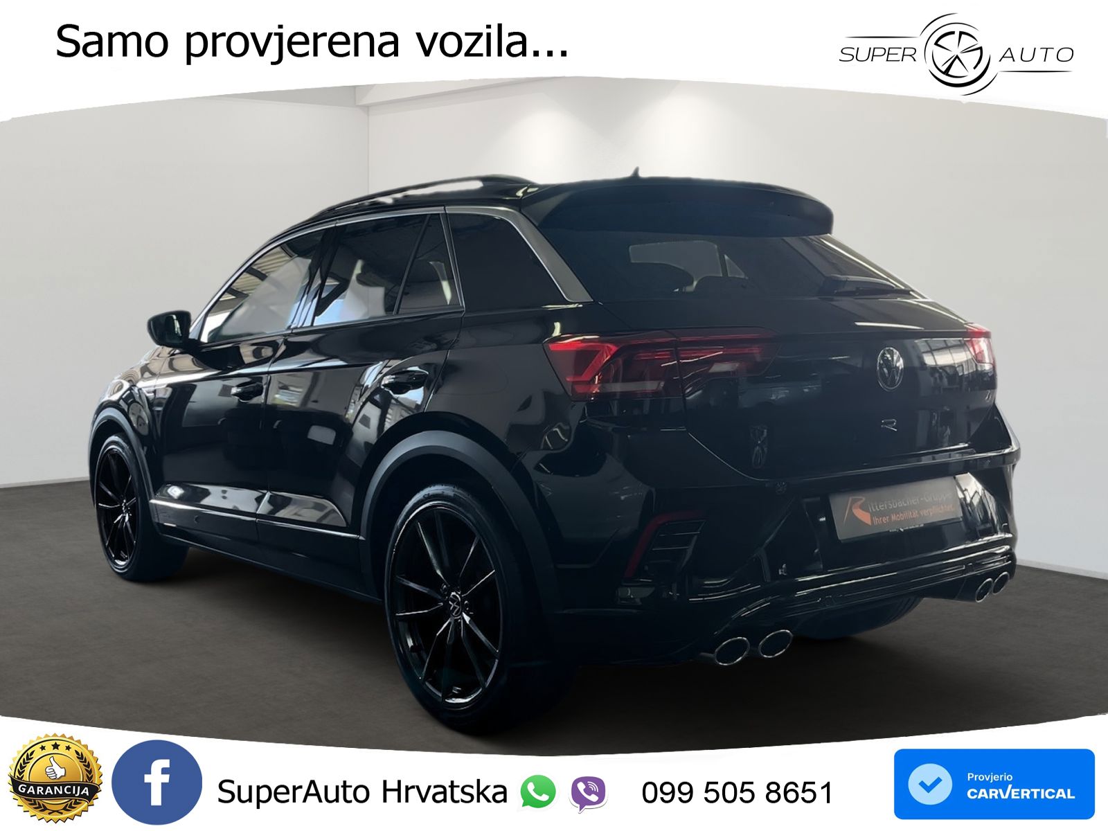 Volkswagen T-Roc I R 2.0 TSI (300 KS) OPF 4M DSG LED+GR SJED+ACC