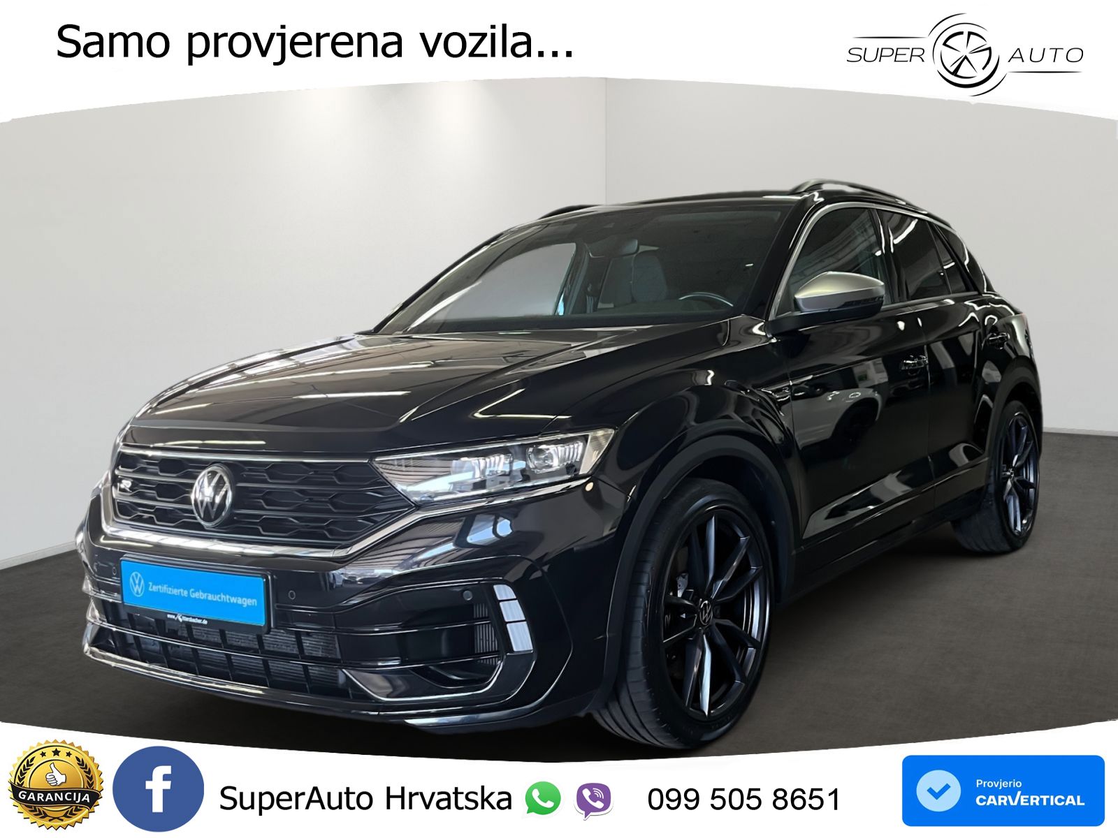 Volkswagen T-Roc I R 2.0 TSI (300 KS) OPF 4M DSG LED+GR SJED+ACC