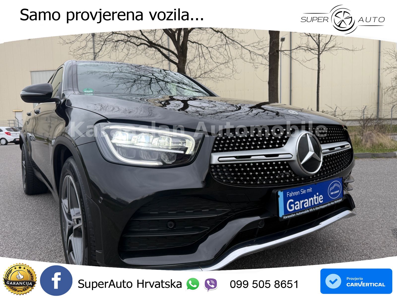 Mercedes GLC 200 (197 KS) 4MATIC G-TRONIC AMG LED+GR SJED+ACC