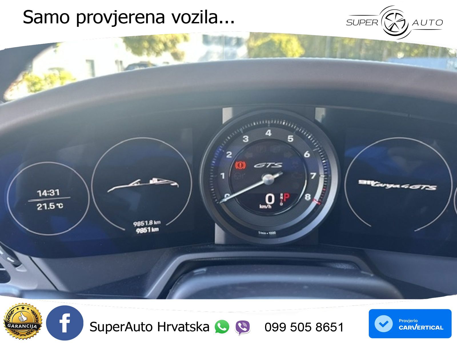 Porsche 911 Targa 4 GTS 3.0 (480 KS) PDK