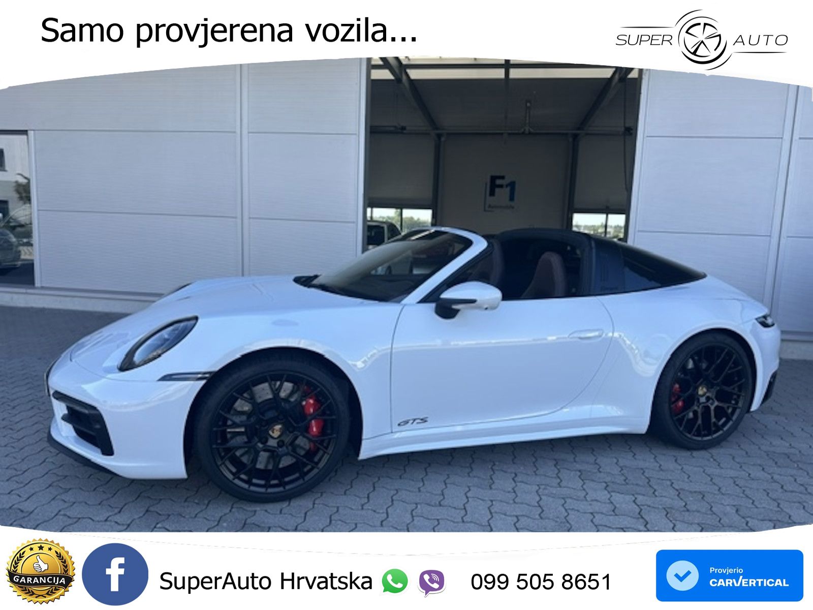 Porsche 911 Targa 4 GTS 3.0 (480 KS) PDK