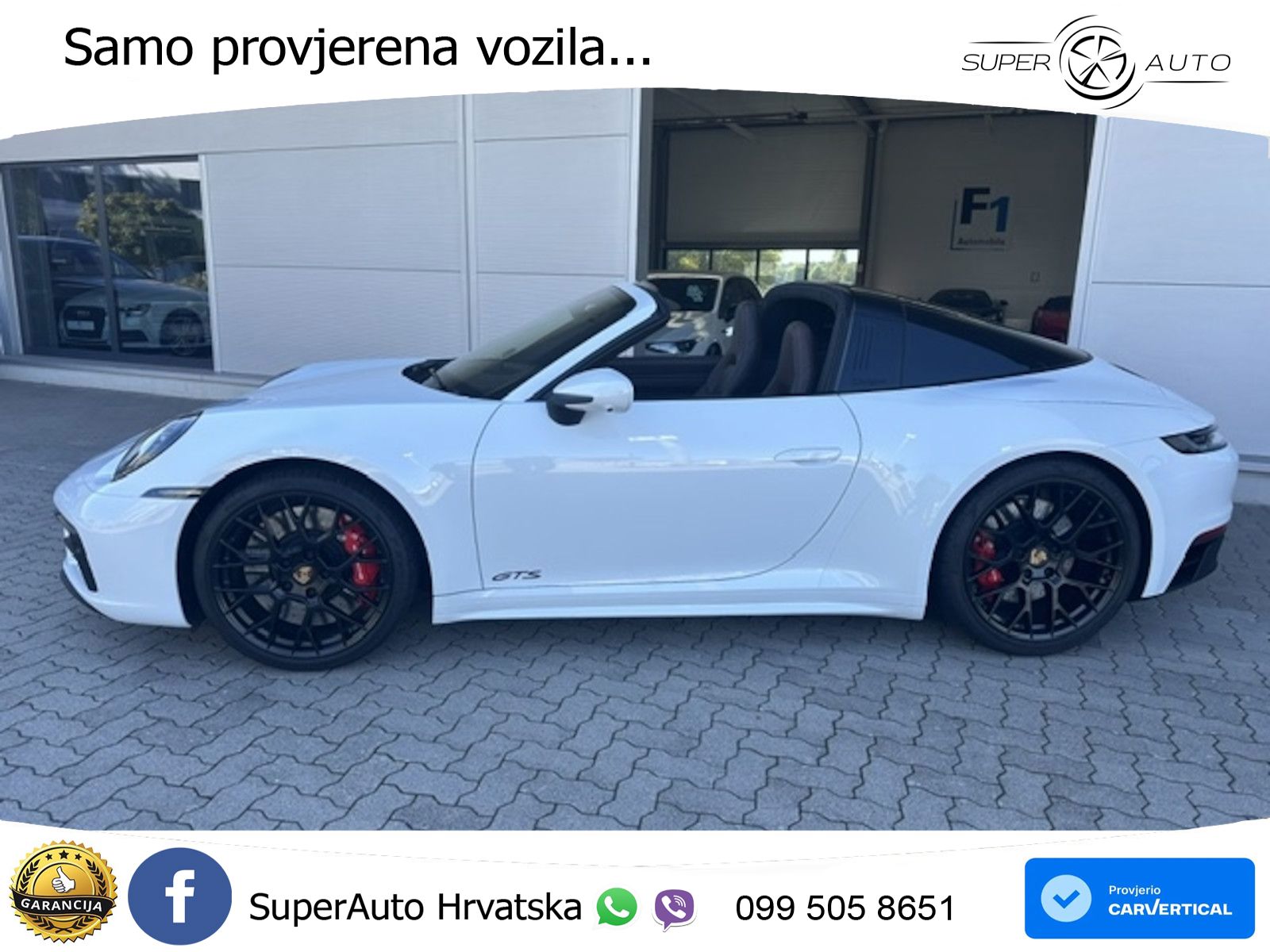 Porsche 911 Targa 4 GTS 3.0 (480 KS) PDK