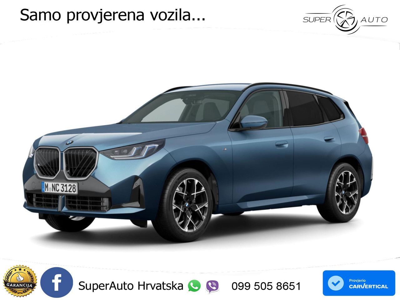 BMW X3 20d xDrive Steptronic M Sport LED+GR SJED+ACC