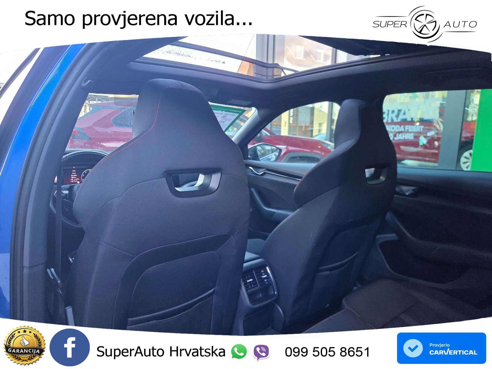Škoda Octavia Combi RS 2.0 TDI (200 KS) DSG LED+GR SJED+ACC