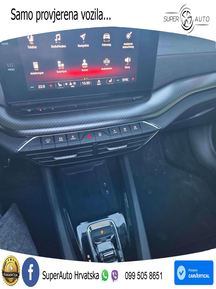Škoda Octavia Combi RS 2.0 TDI (200 KS) DSG LED+GR SJED+ACC