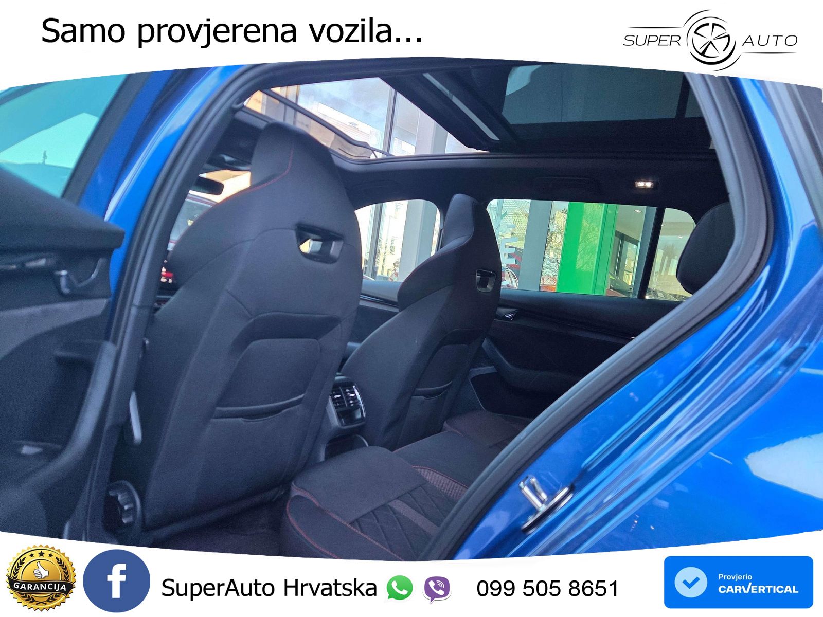 Škoda Octavia Combi RS 2.0 TDI (200 KS) DSG LED+GR SJED+ACC
