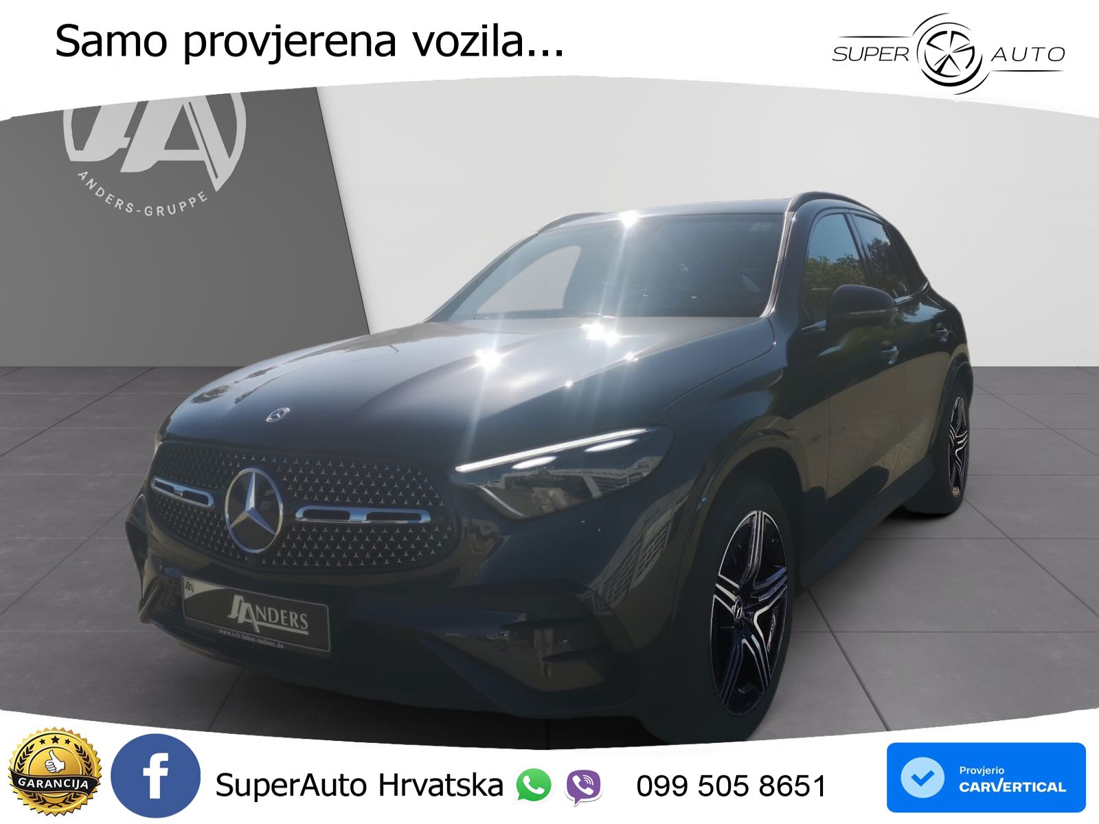 Mercedes GLC 220d (197 KS) 4MATIC 9G-TRONIC AMG LED+GR SJED+ACC