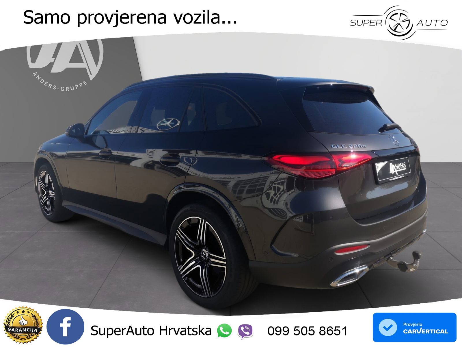 Mercedes GLC 220d (197 KS) 4MATIC 9G-TRONIC AMG LED+GR SJED+ACC