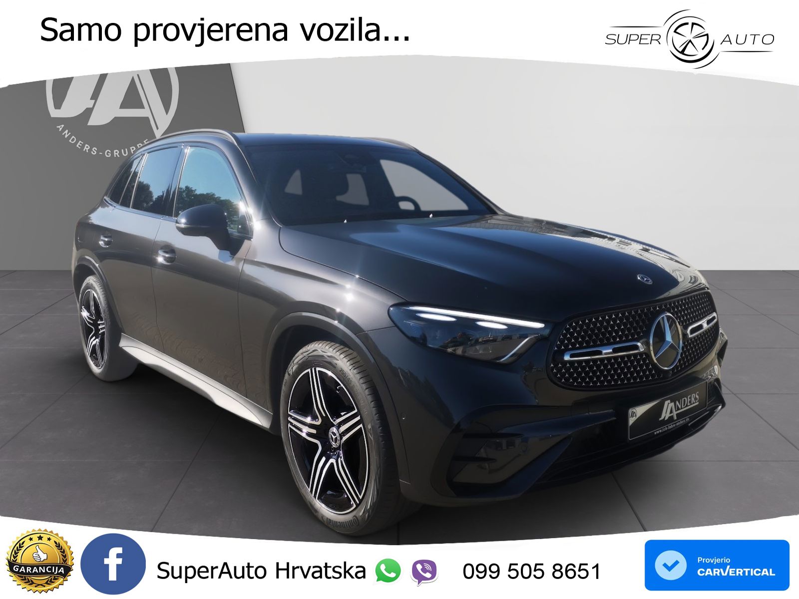 Mercedes GLC 220d (197 KS) 4MATIC 9G-TRONIC AMG LED+GR SJED+ACC