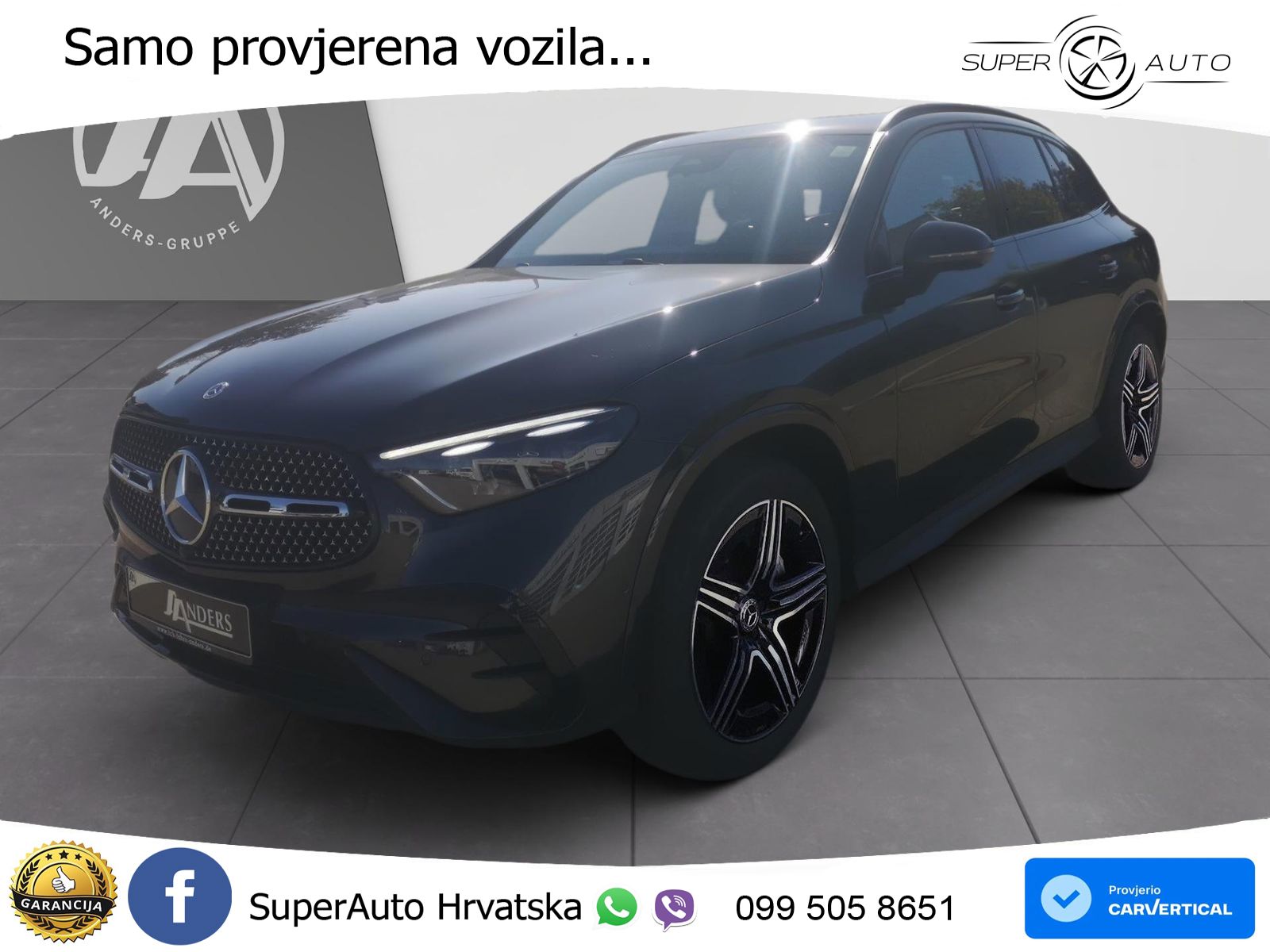 Mercedes GLC 220d (197 KS) 4MATIC 9G-TRONIC AMG LED+GR SJED+ACC