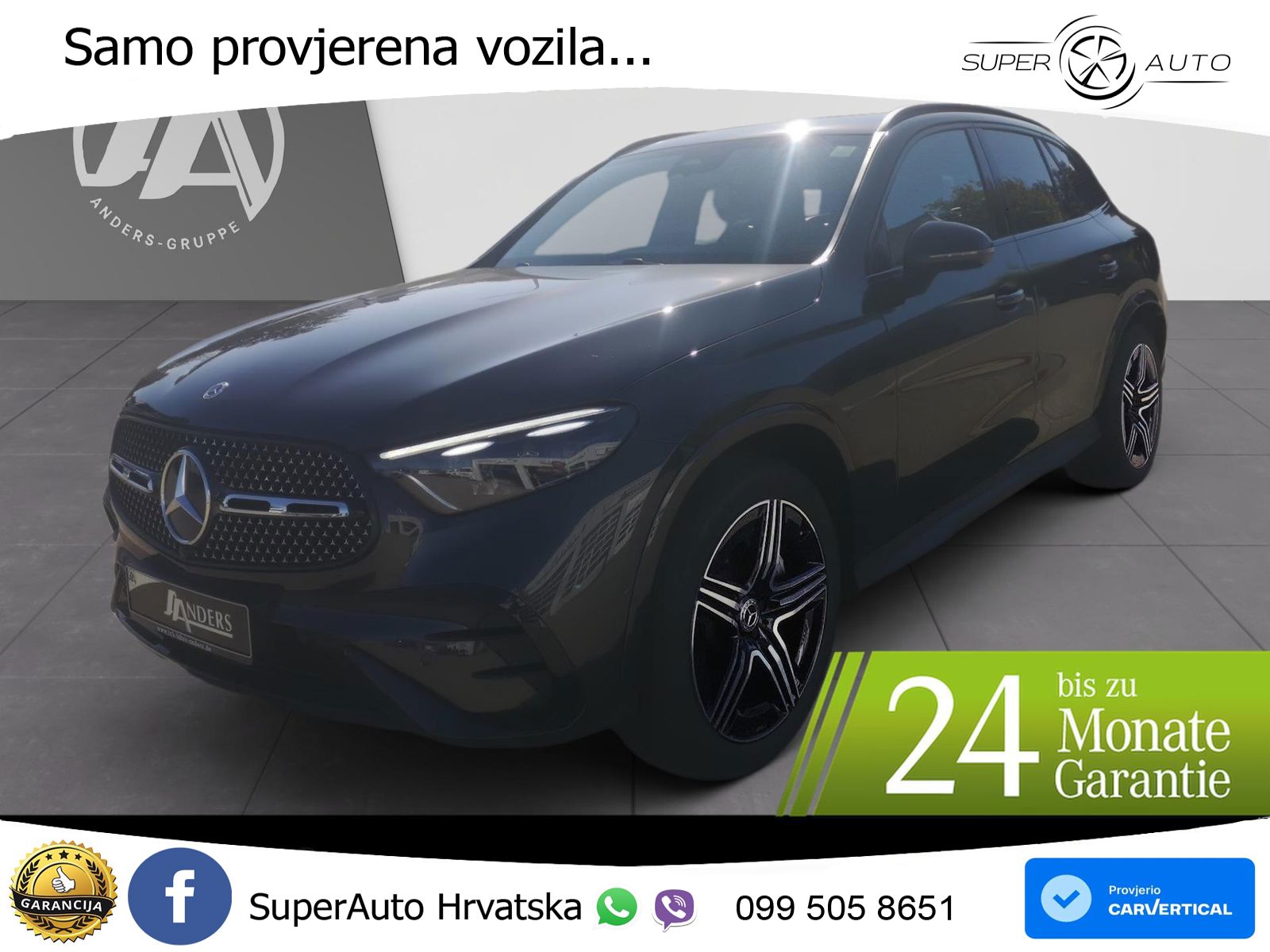 Mercedes GLC 220d (197 KS) 4MATIC 9G-TRONIC AMG LED+GR SJED+ACC