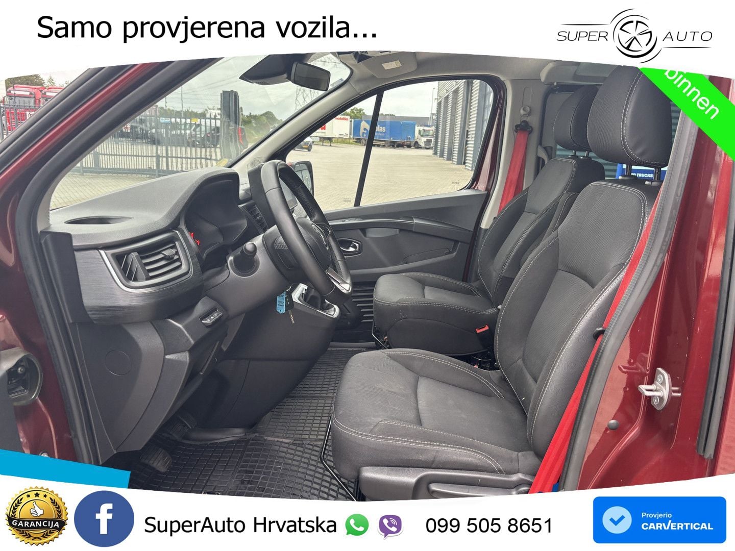 Renault Trafic 150 L2H1 DC + Trekhaak Kasten 150 KS