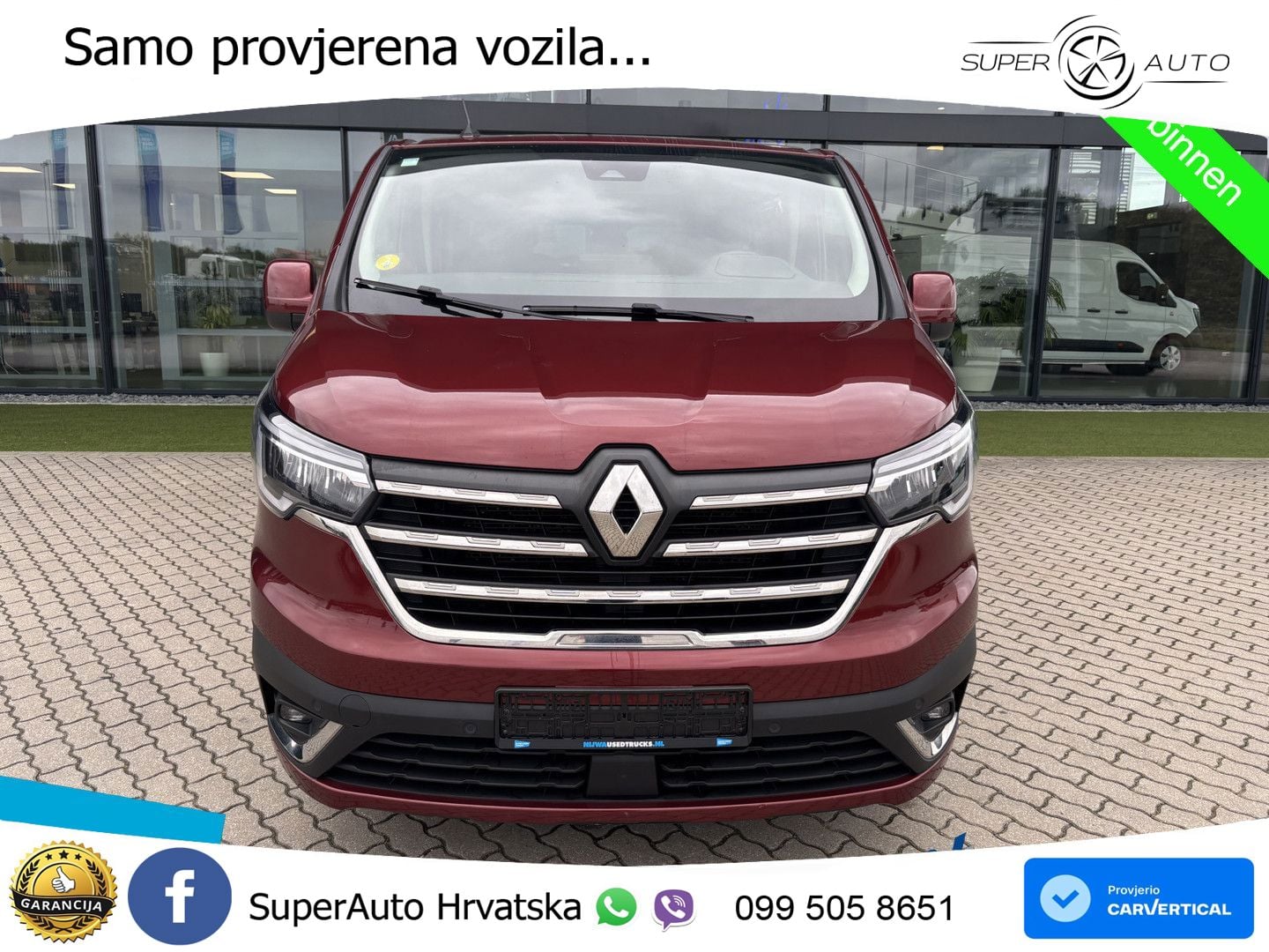 Renault Trafic 150 L2H1 DC + Trekhaak Kasten 150 KS