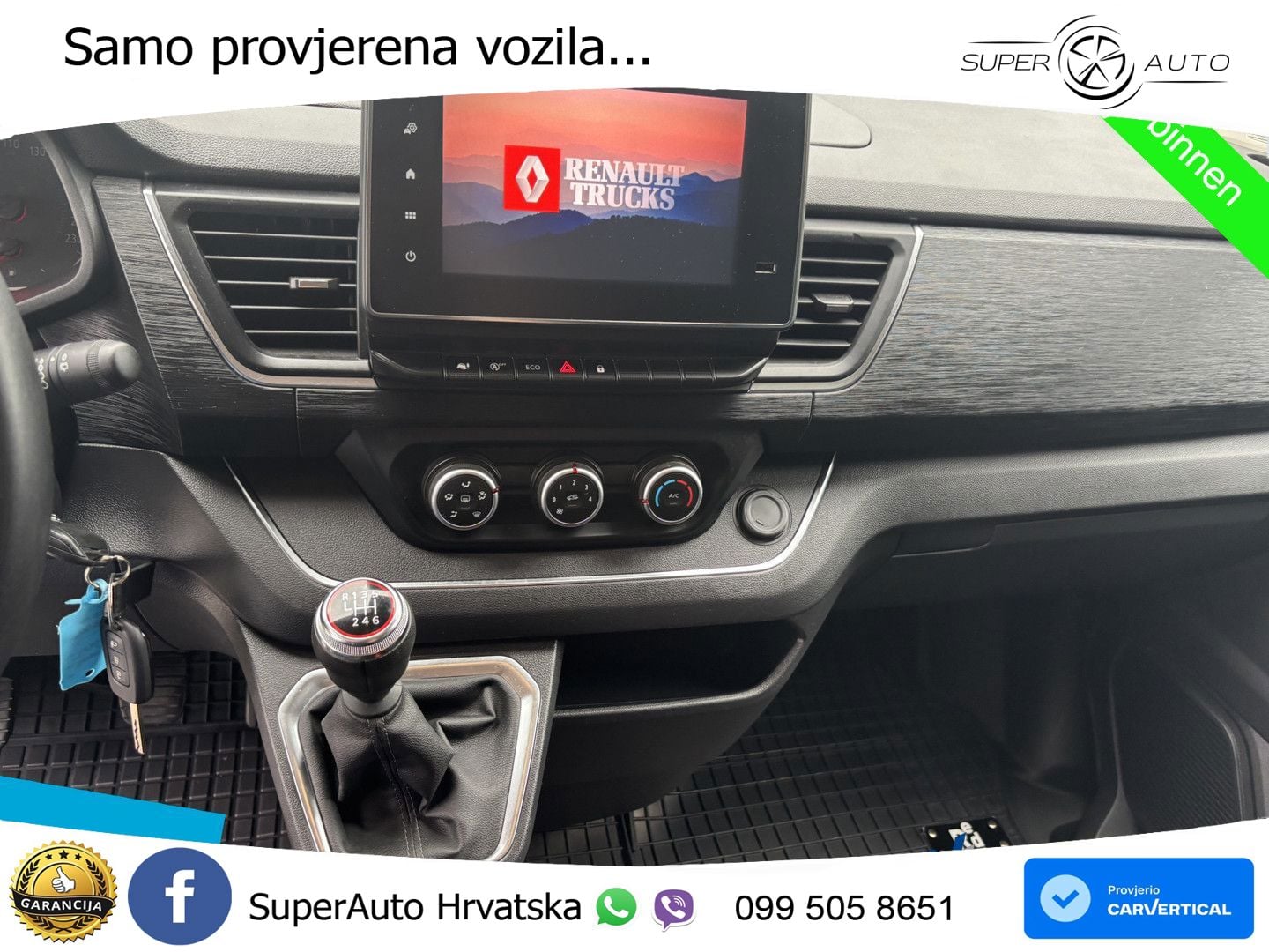 Renault Trafic 150 L2H1 DC + Trekhaak Kasten 150 KS