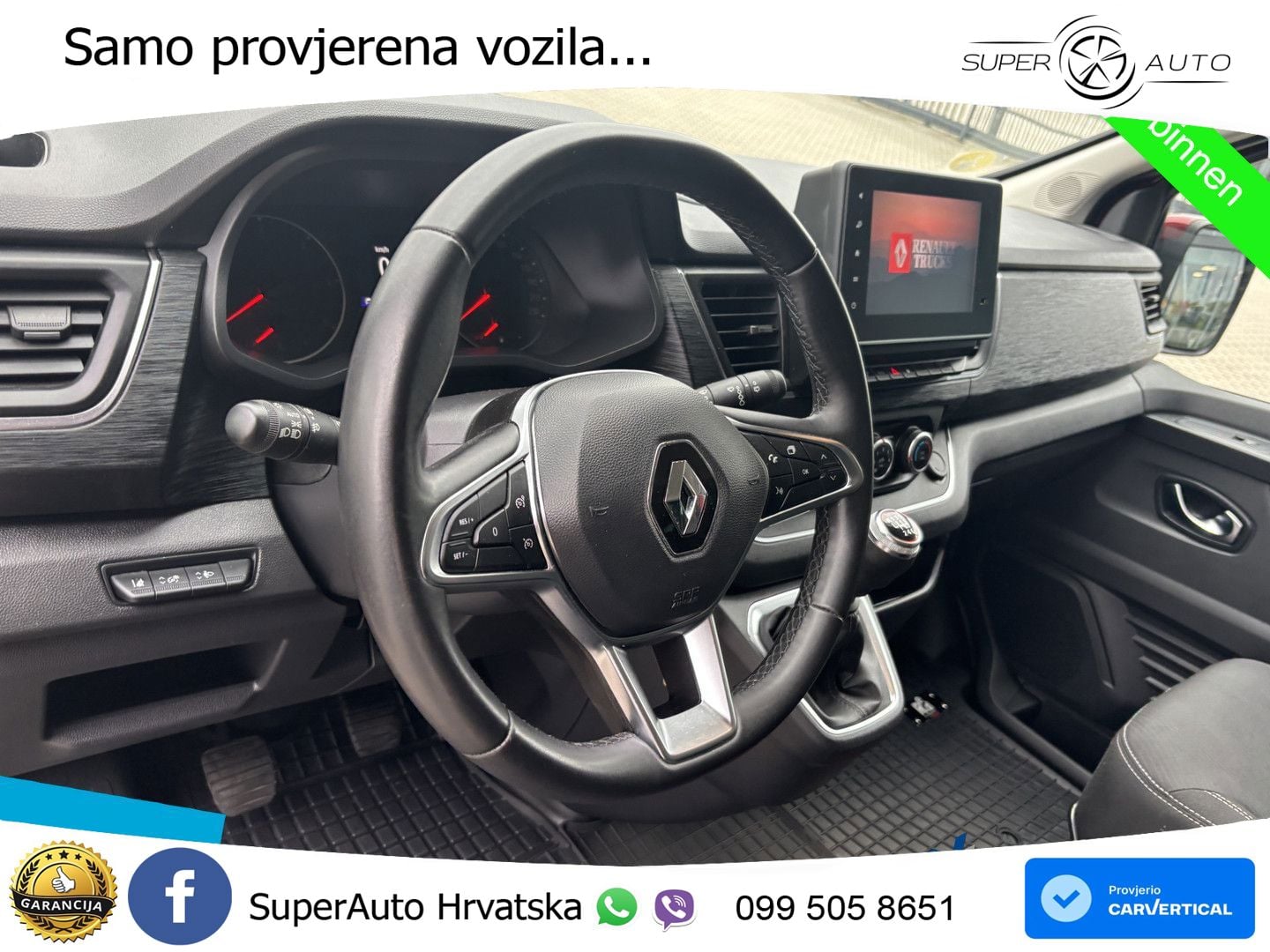 Renault Trafic 150 L2H1 DC + Trekhaak Kasten 150 KS