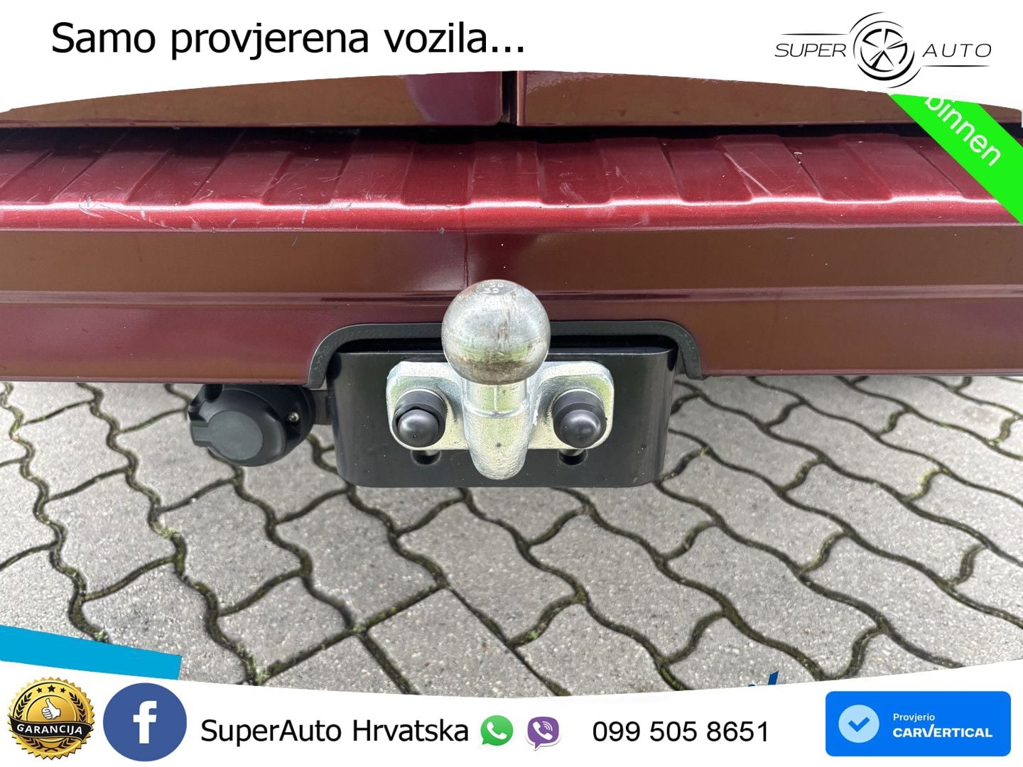 Renault Trafic 150 L2H1 DC + Trekhaak Kasten 150 KS