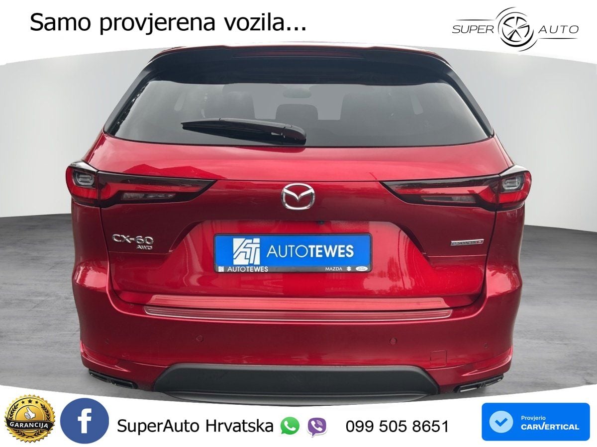 Mazda CX-60 3.3 e-Skyactiv D (254 KS) AWD Automatic MATRIX+GR SJED+KAM