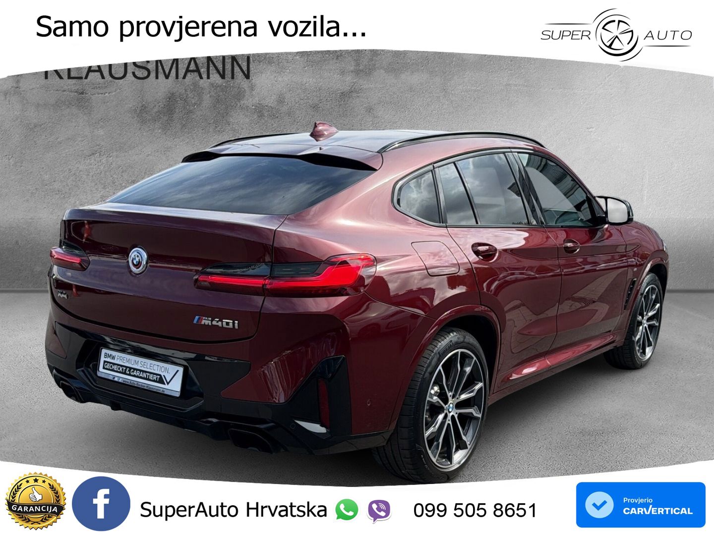 BMW X4 M40i (360 KS) xDrive Steptronic
