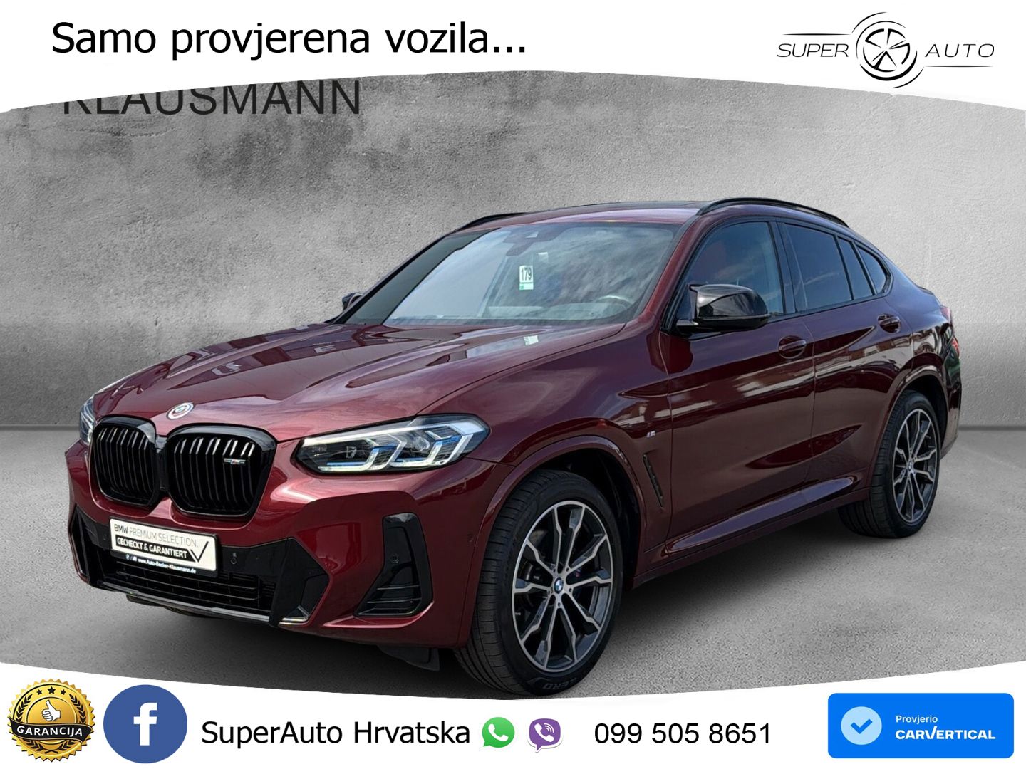 BMW X4 M40i (360 KS) xDrive Steptronic
