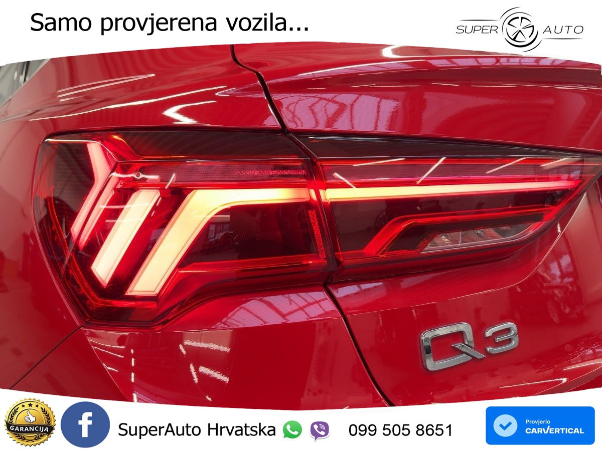 Audi Q3 II Sportback 45 TFSI (245 KS) quattro S tronic LED+GR SJED+ACC