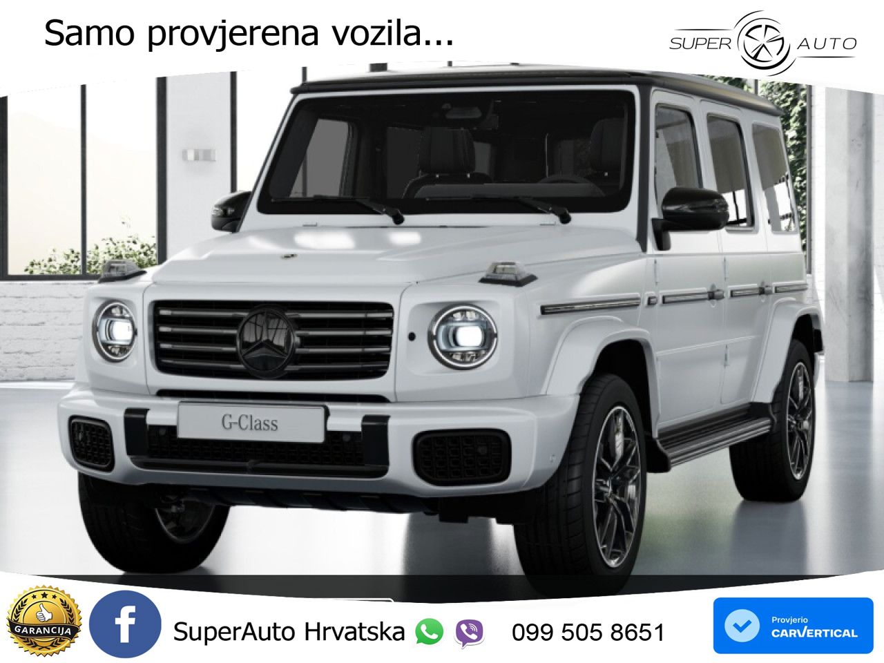 Mercedes G 500 Long (449 KS) 4MATIC 9G-TRONIC Exclusive LED+ACC