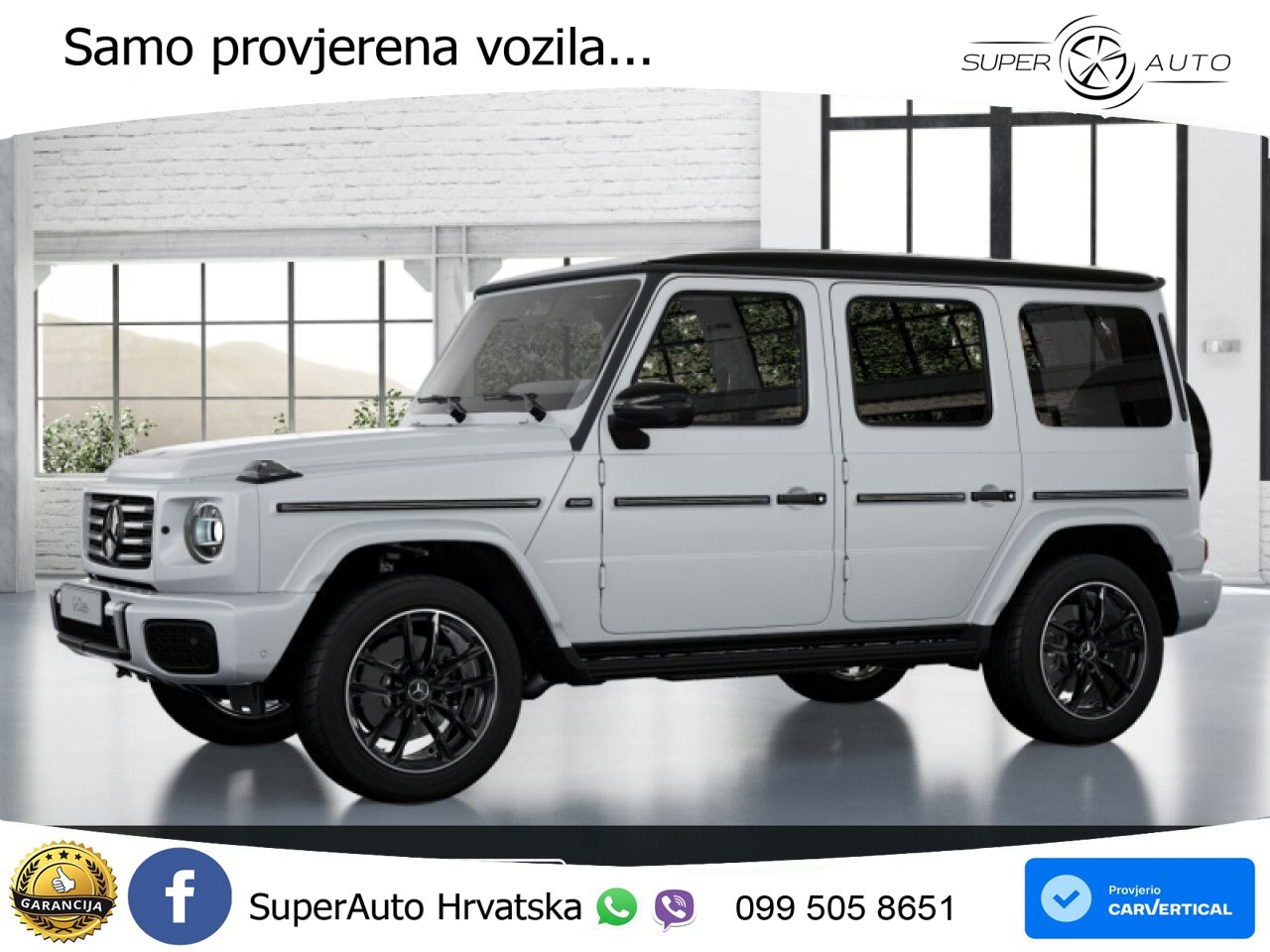Mercedes G 500 Long (449 KS) 4MATIC 9G-TRONIC Exclusive LED+ACC