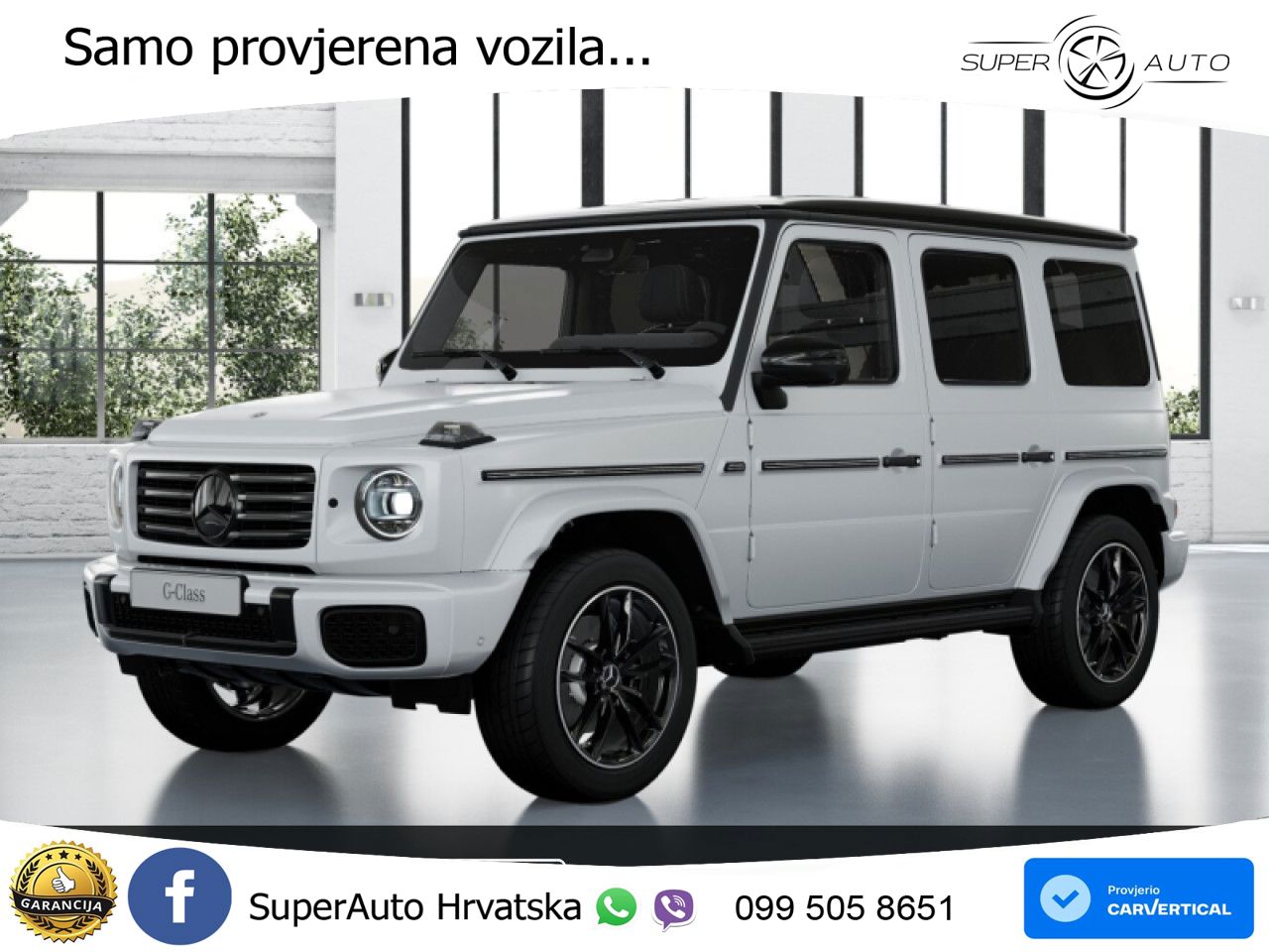 Mercedes G 500 Long (449 KS) 4MATIC 9G-TRONIC Exclusive LED+ACC