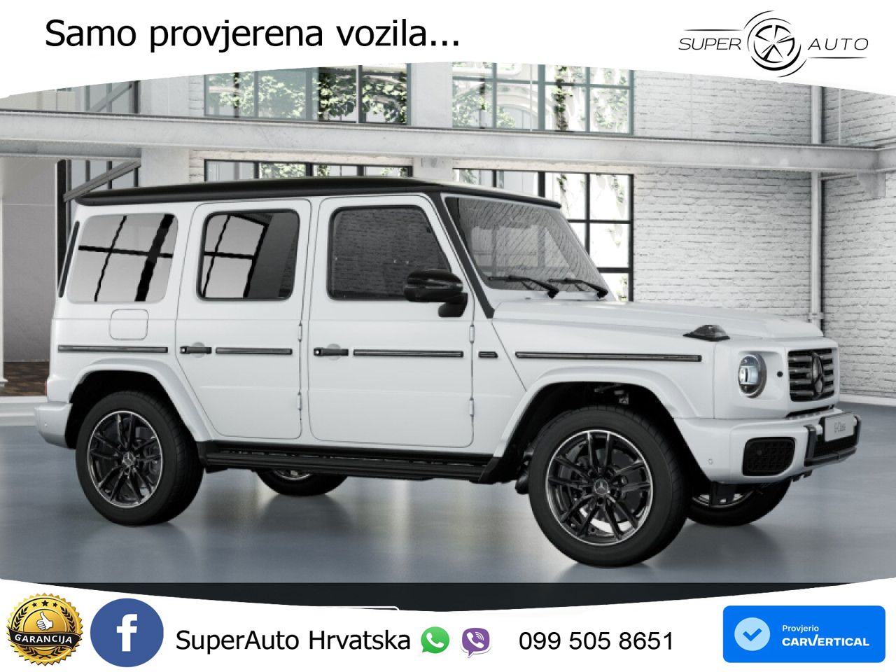 Mercedes G 500 Long (449 KS) 4MATIC 9G-TRONIC Exclusive LED+ACC