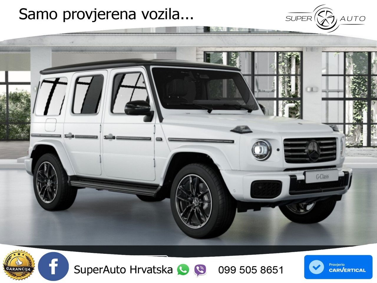 Mercedes G 500 Long (449 KS) 4MATIC 9G-TRONIC Exclusive LED+ACC