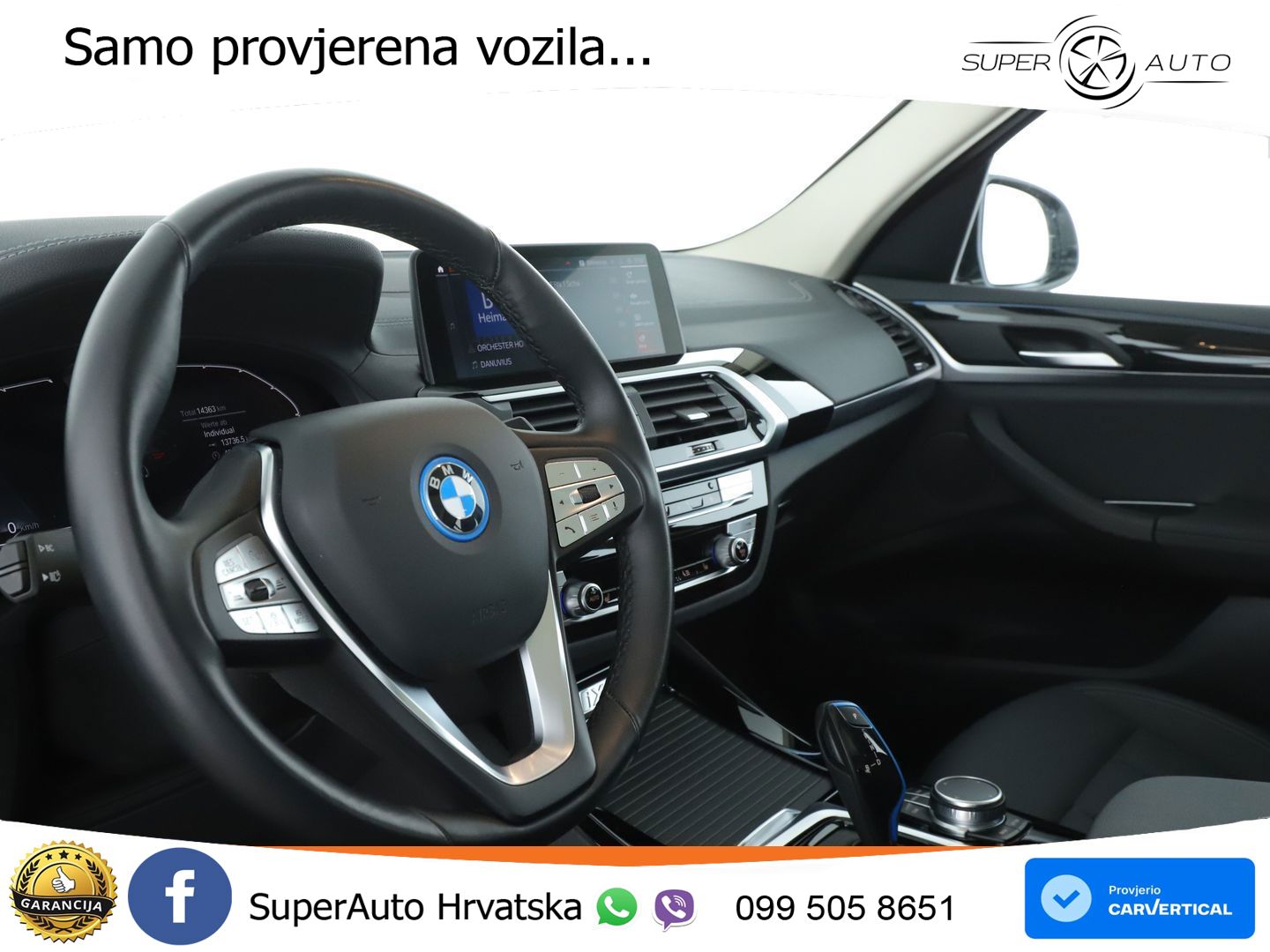 BMW iX3 80 kWh (286 KS) LED+GR SJED+ACC