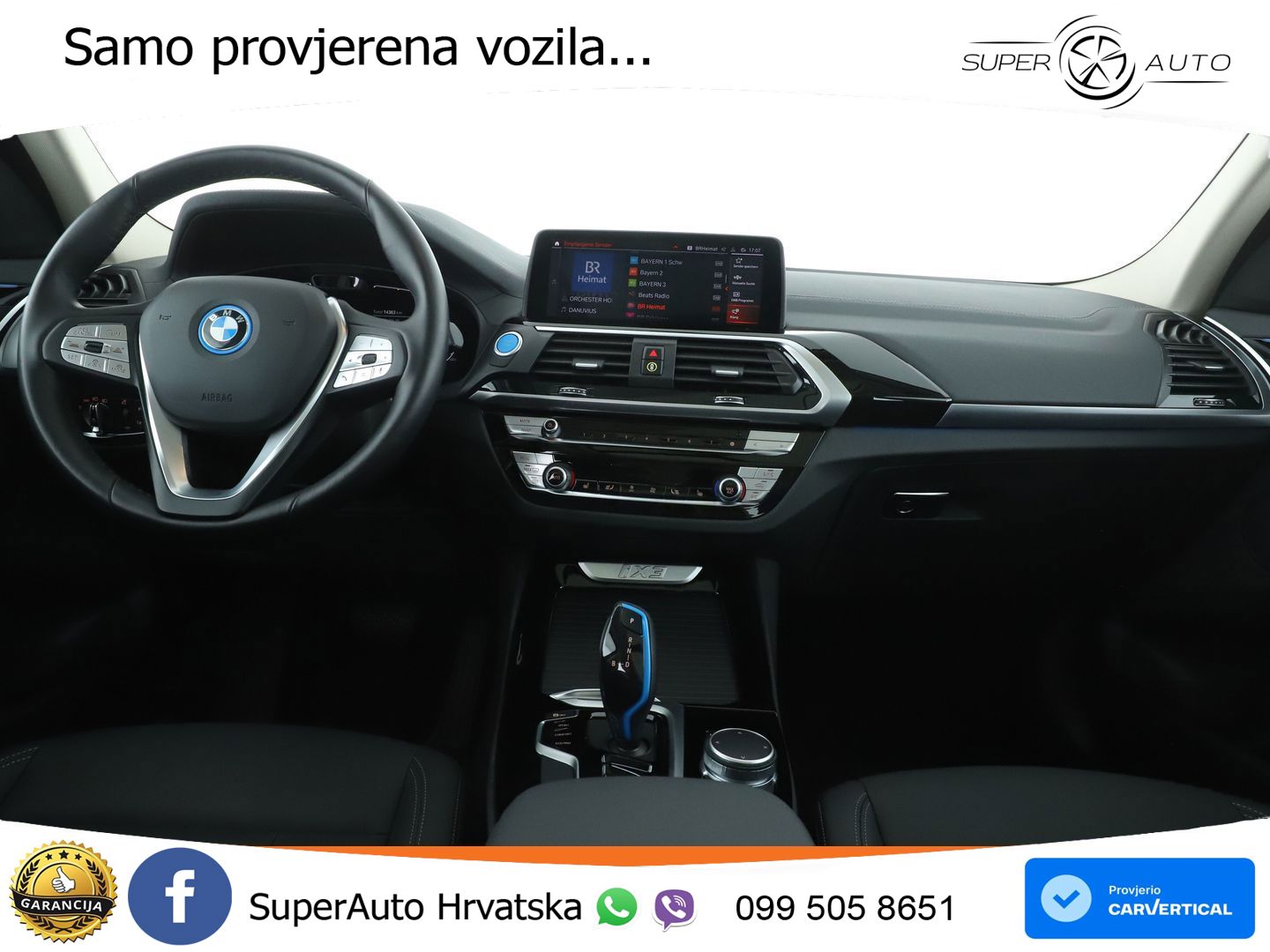 BMW iX3 80 kWh (286 KS) LED+GR SJED+ACC