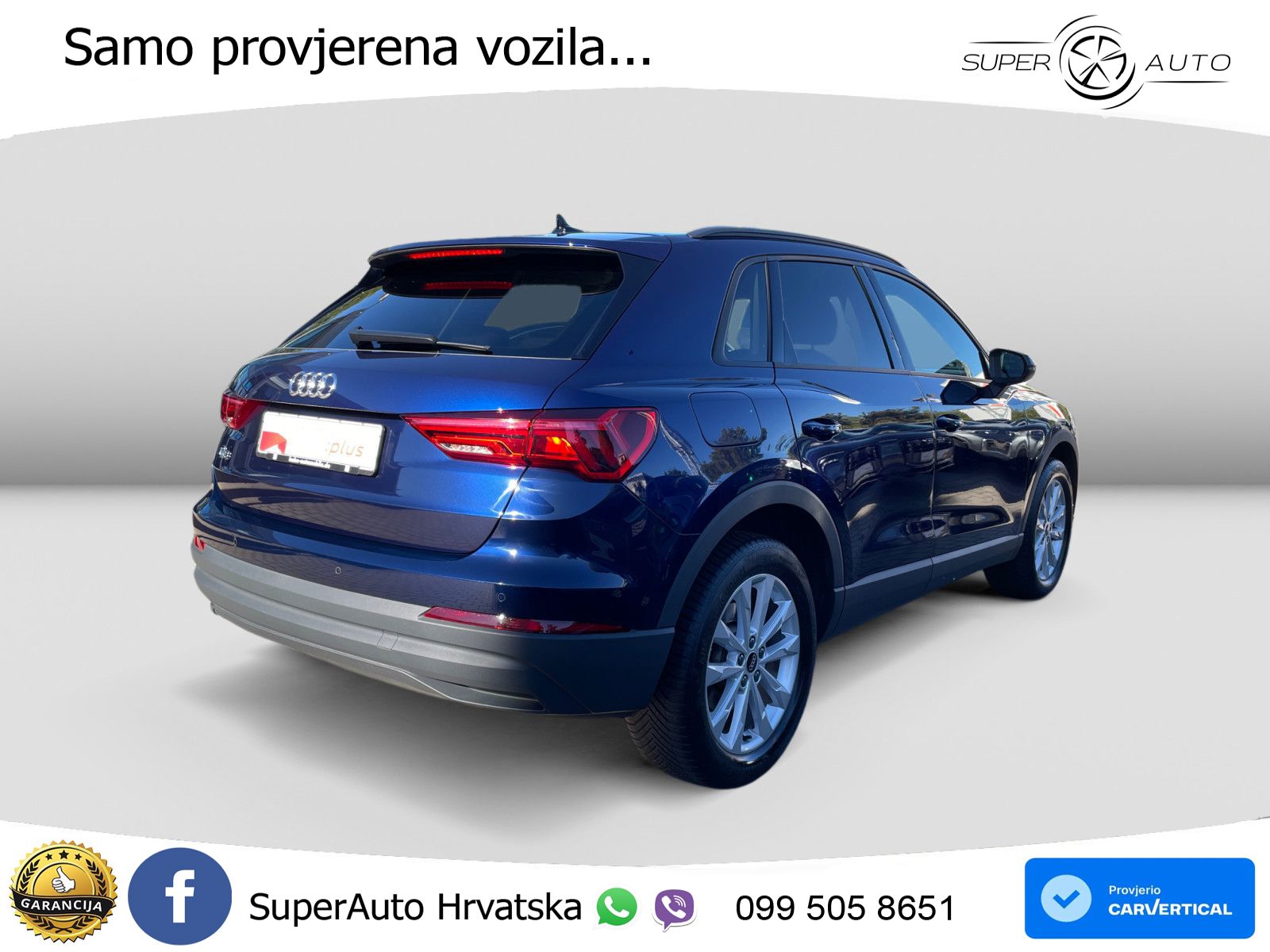 Audi Q3 45 TFSIe (245 KS) S tronic LED+GR SJED+ACC