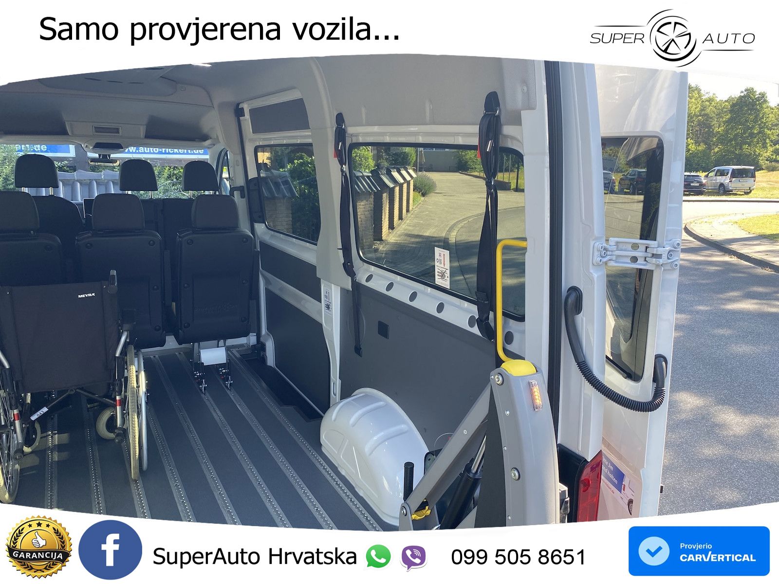 Volkswagen Crafter / TGE MR Hoch, Automatik, Rollstuhlumbau 140 KS