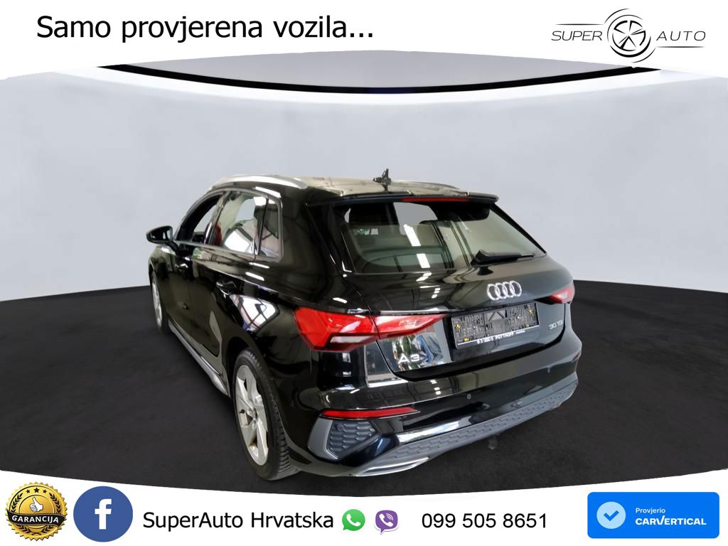 Audi A3 30 TDI (116 KS) S tronic S line LED+GR SJED+ACC