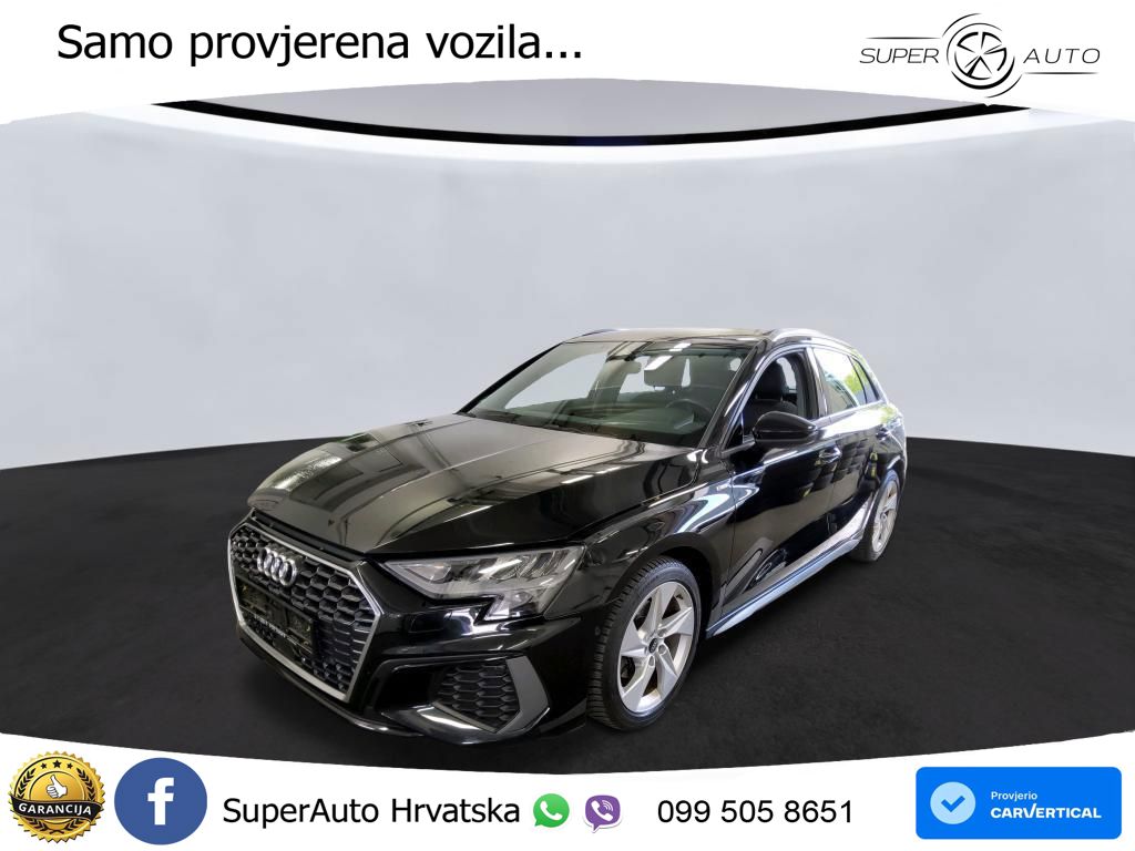 Audi A3 30 TDI (116 KS) S tronic S line LED+GR SJED+ACC