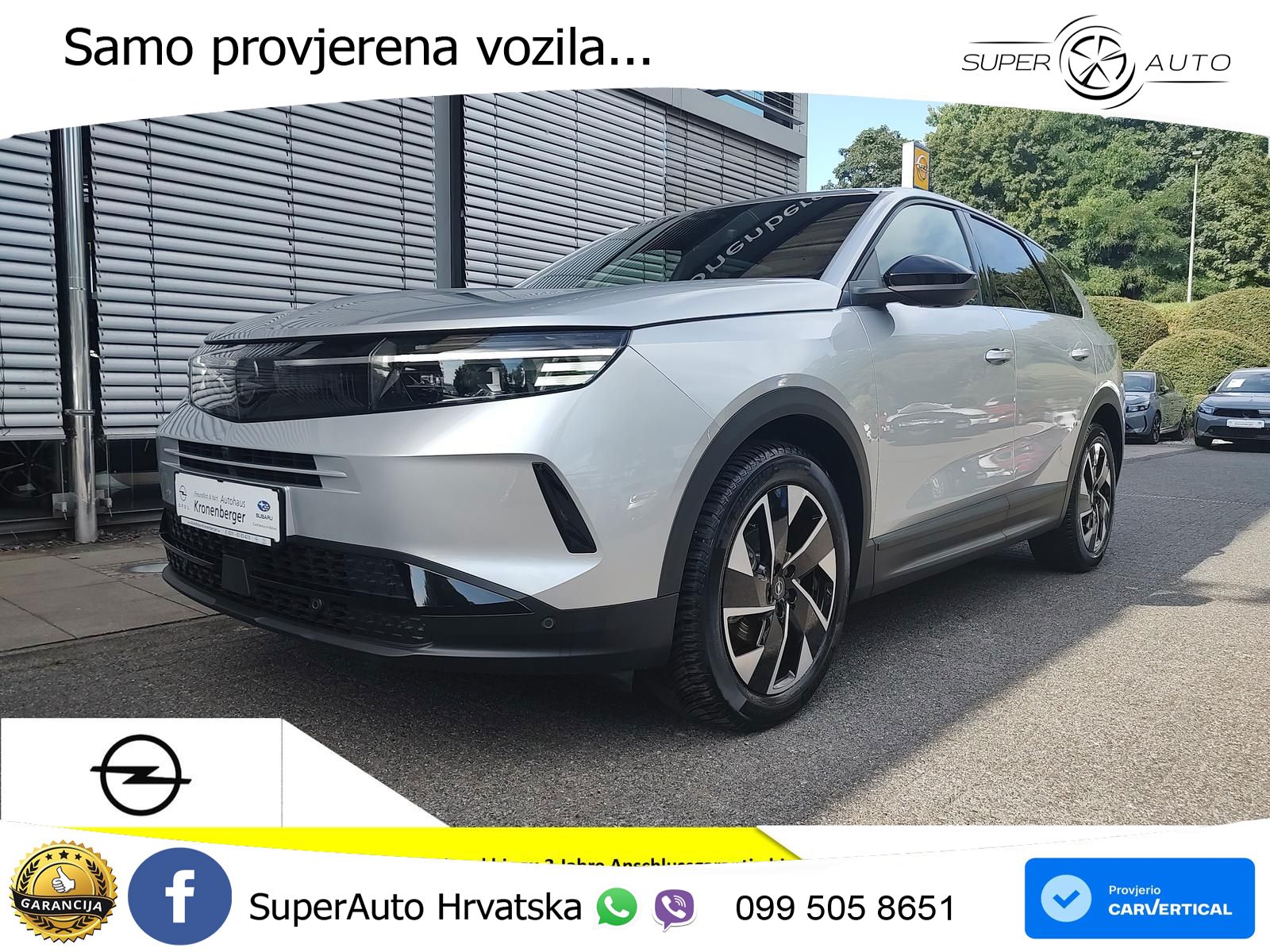Opel Grandland 1.2 Turbo (145 KS) Hybrid eDCT MATRIX+GR SJED+KAM