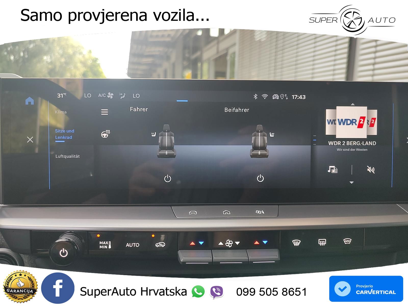 Opel Grandland 1.2 Turbo (145 KS) Hybrid eDCT MATRIX+GR SJED+KAM