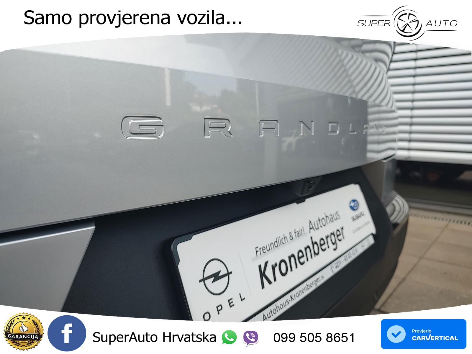 Opel Grandland 1.2 Turbo (145 KS) Hybrid eDCT MATRIX+GR SJED+KAM