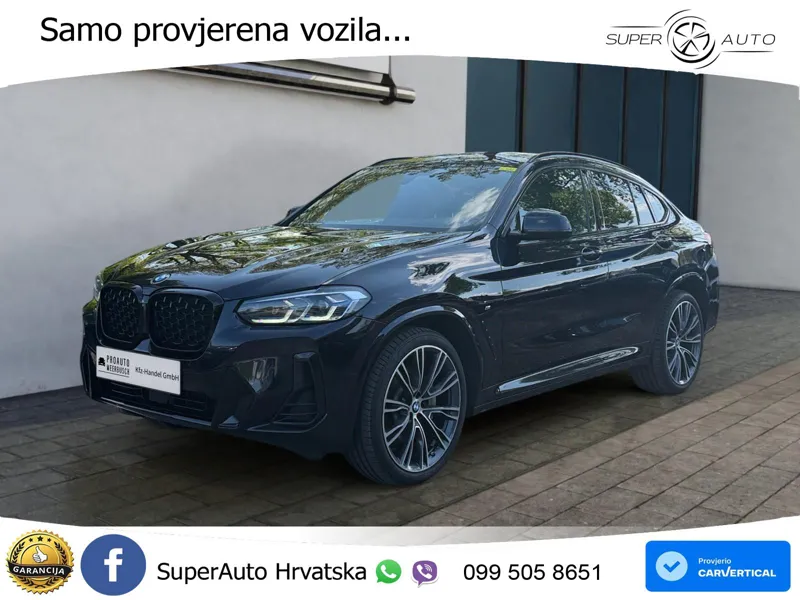 BMW X4 30d (286 KS) xDrive Steptronic M Sport LED+GR SJED+ACC