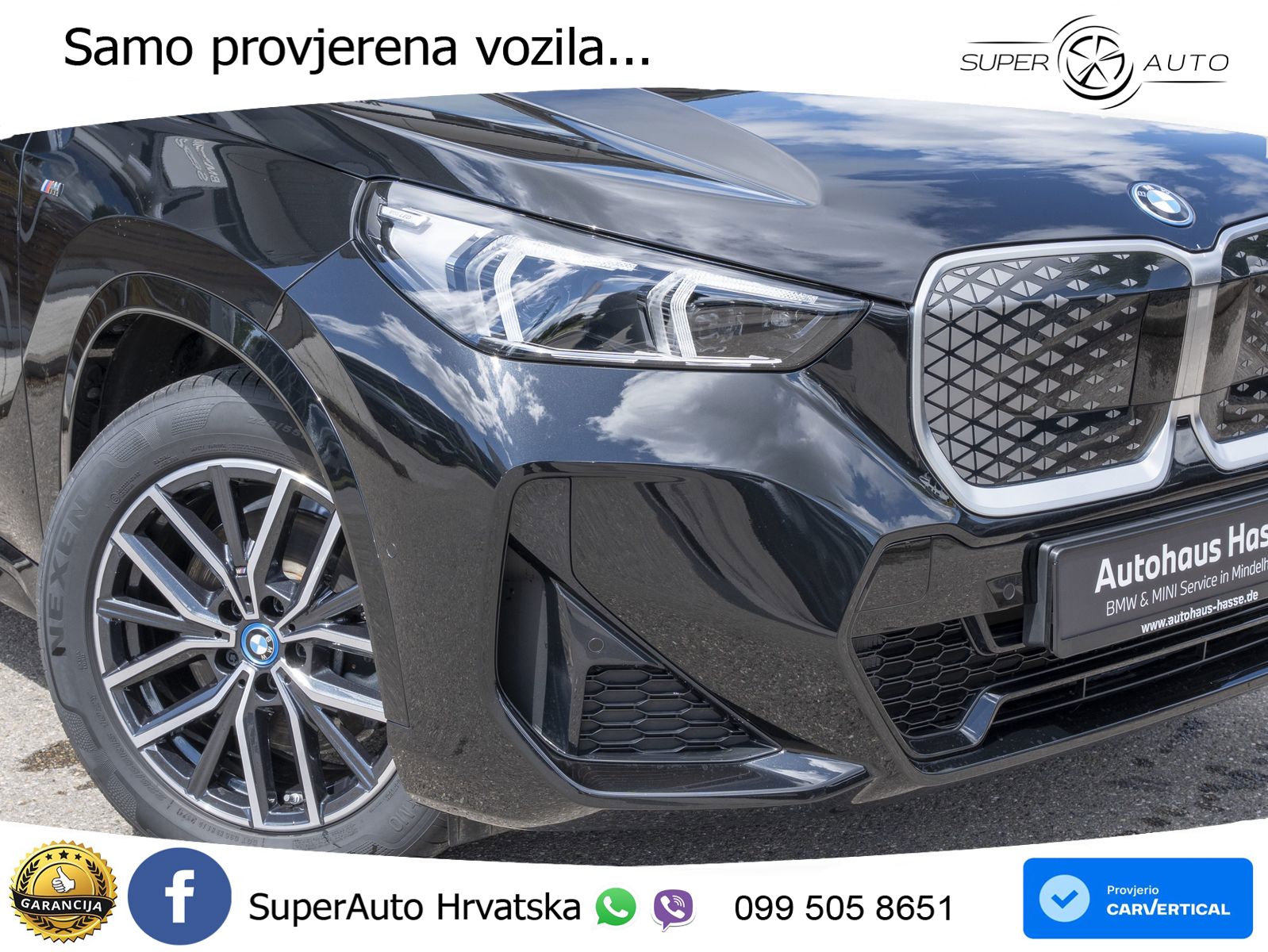 BMW iX1 68 kWh (313 KS) xDrive30 M Sport LED+GR SJED+ACC