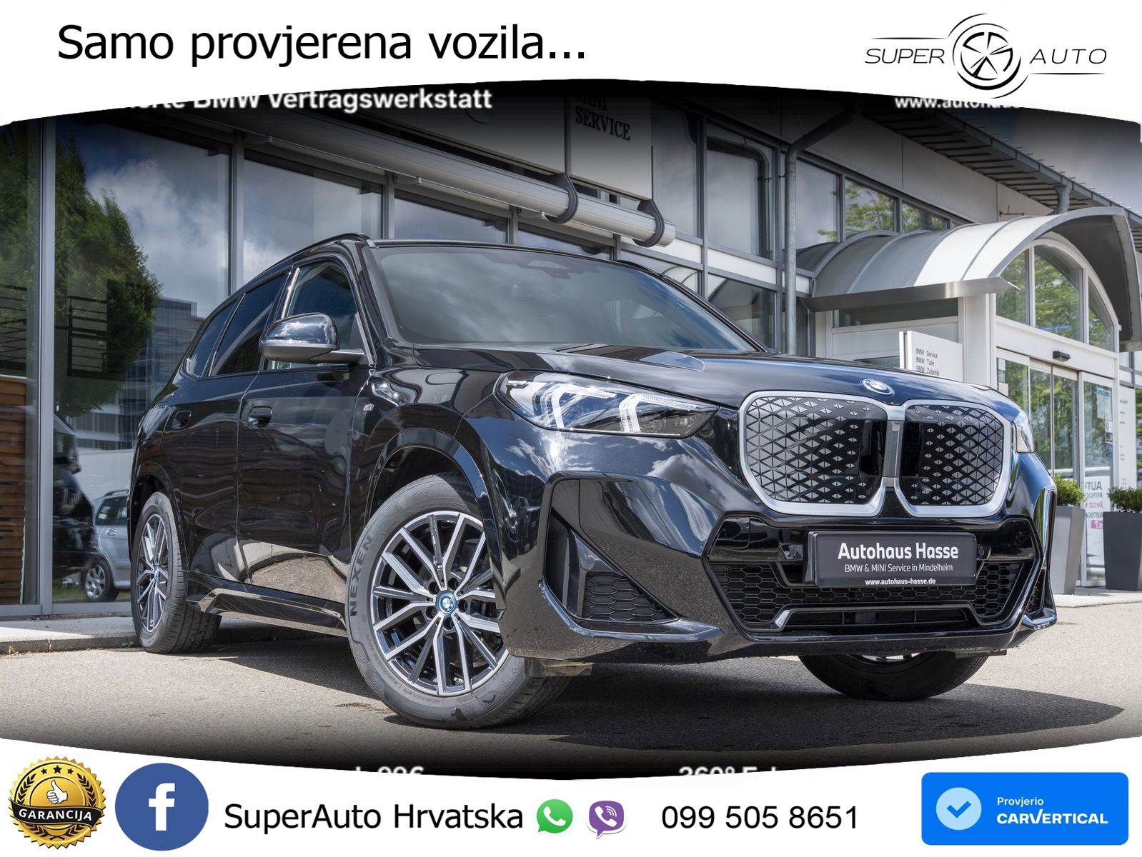 BMW iX1 68 kWh (313 KS) xDrive30 M Sport LED+GR SJED+ACC