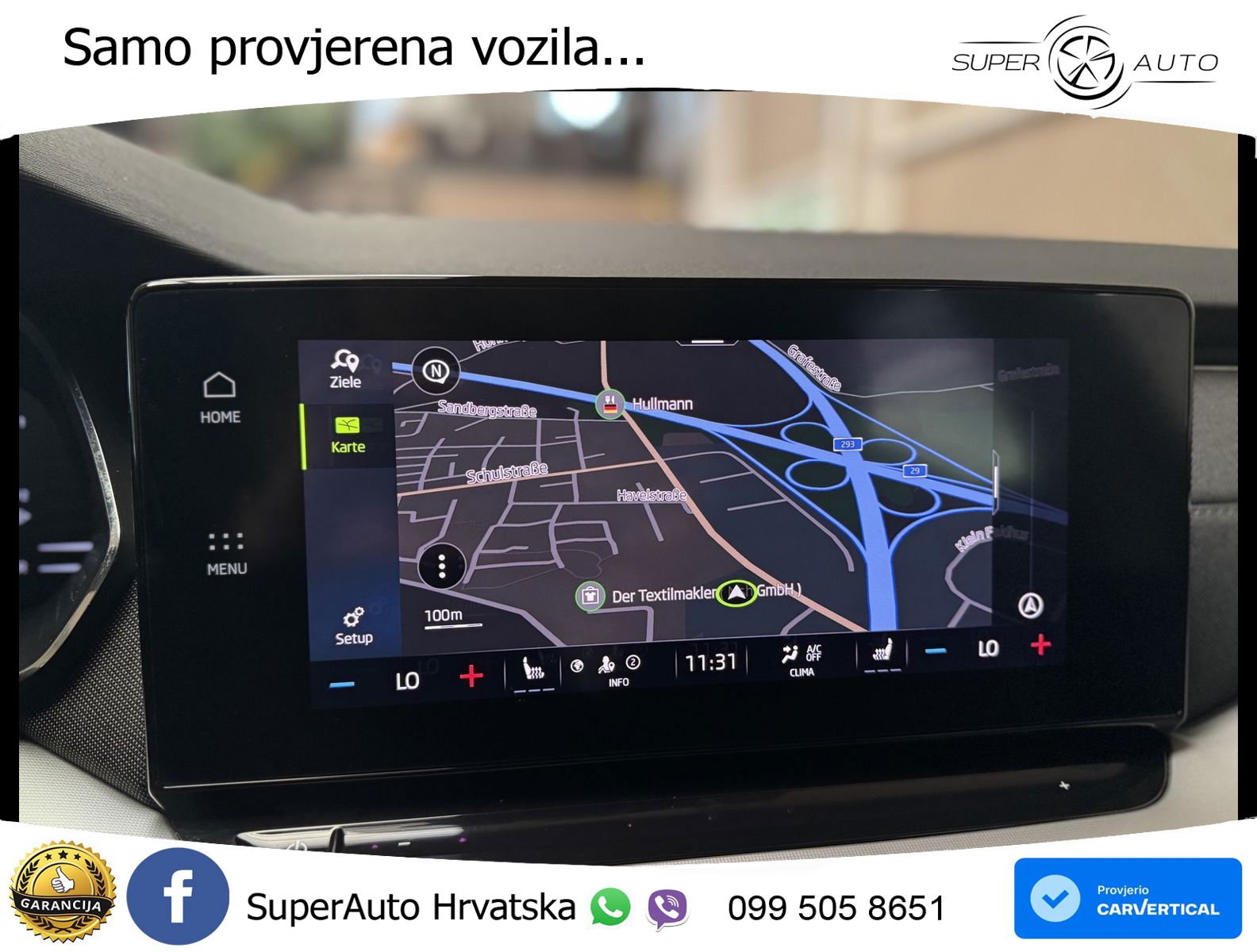 Škoda Octavia Combi 2.0 TDI (150 KS) DSG LED+GR SJED+ACC